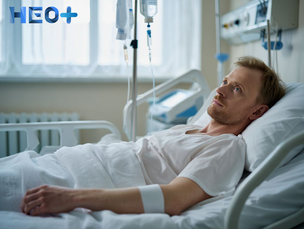 Пациент лежит в стационаре